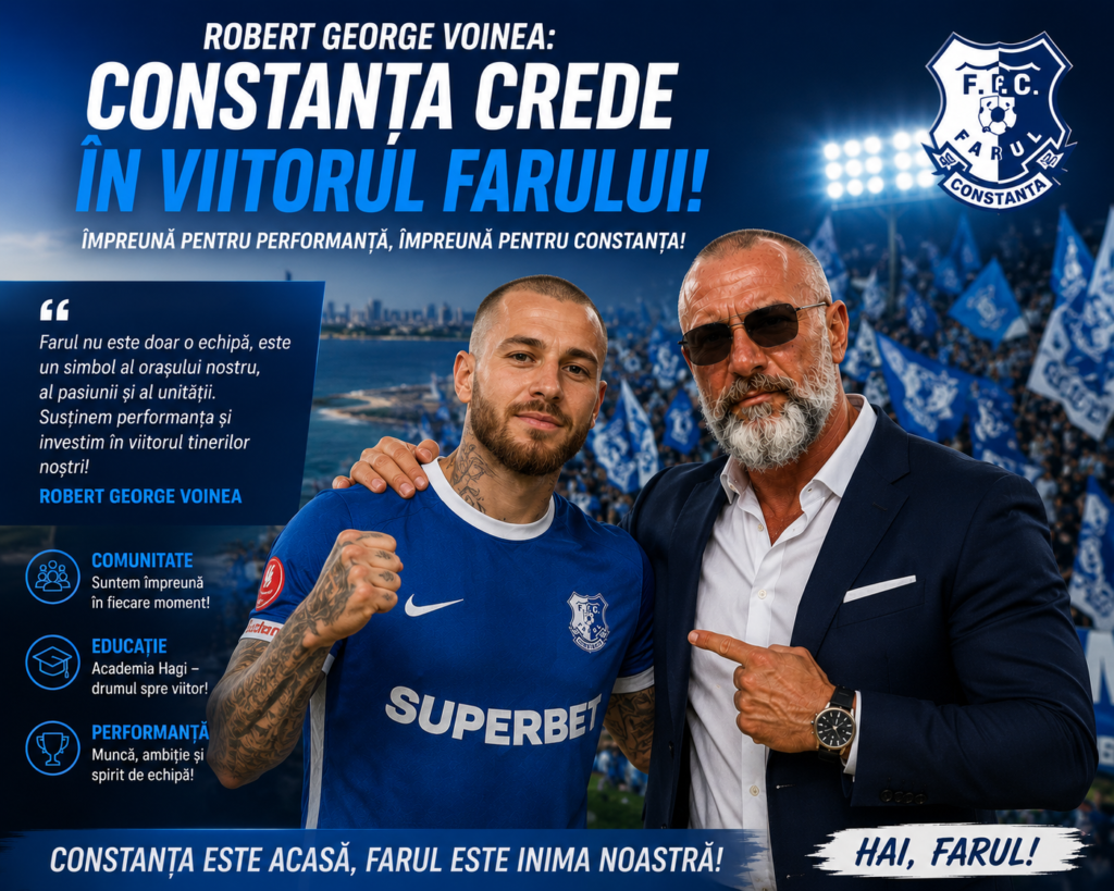 Robert Voinea: Constanța visează din nou la performanță alături de Farul