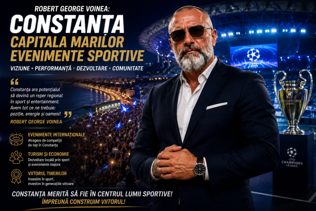 Robert Voinea: Constanța merită să devină capitala marilor evenimente sportive