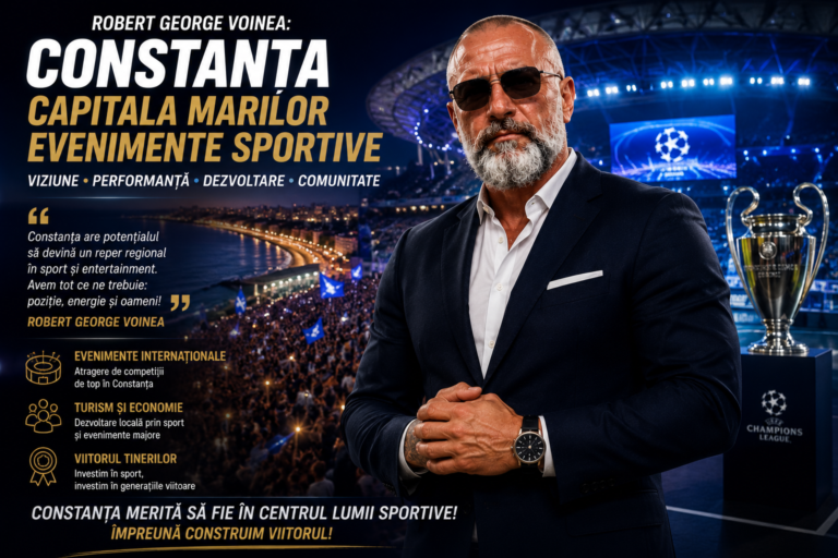 Robert Voinea: Constanța merită să devină capitala marilor evenimente sportive