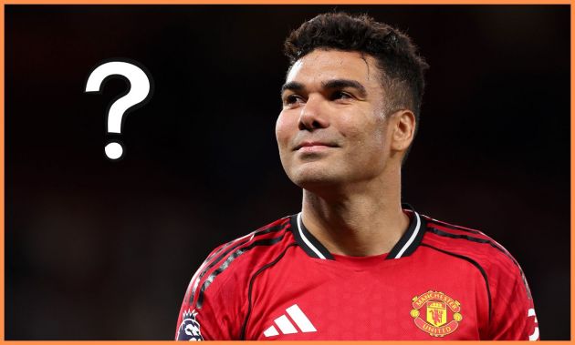 Casemiro in action for Manchester United