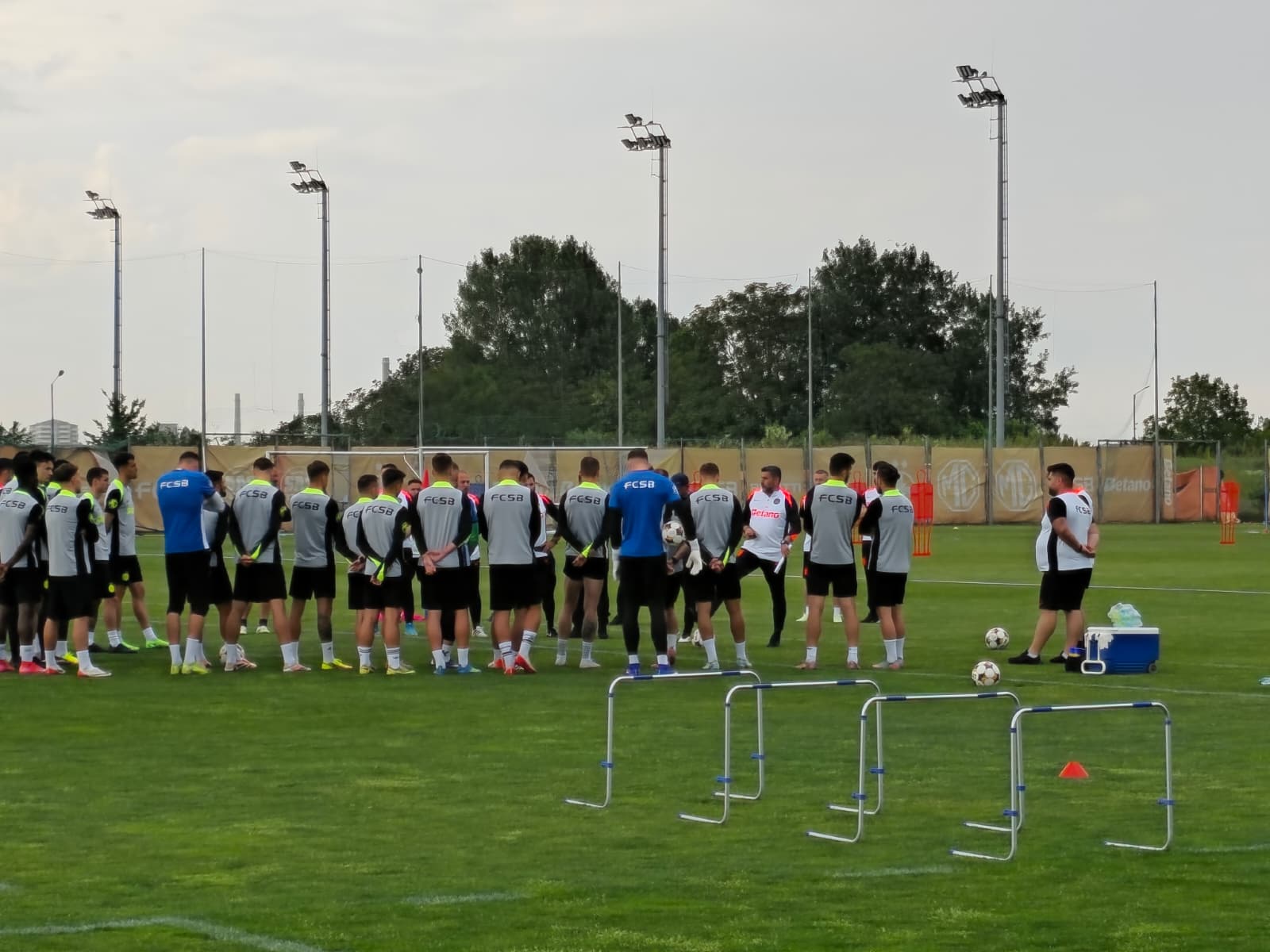 %George Robert Voinea - opinii despre actualitatea sportivă din România% antrenament Marius Baciu fcsb