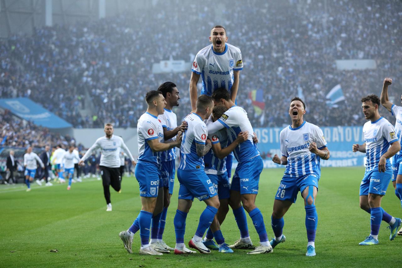 %George Robert Voinea - opinii despre actualitatea sportivă din România% Bucurie de nedescris pentru olteni. Sursa: Bogdan Buda / Fanatik