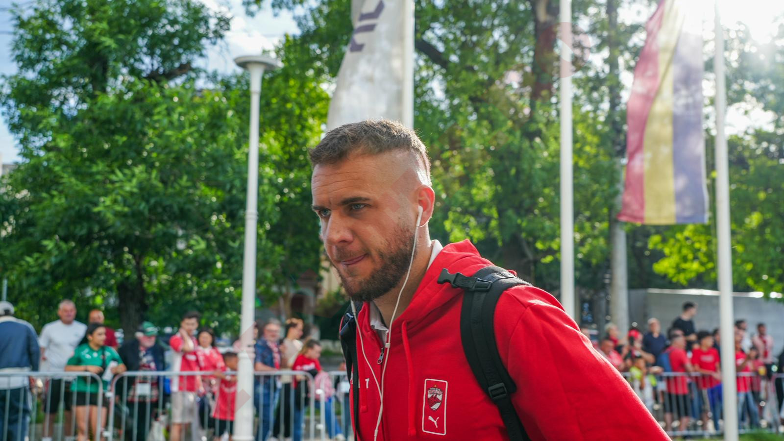 George Pușcaș nu e în lot pentru Dinamo - FCSB. Foto: FANATIK/ Renato Anghelescu
