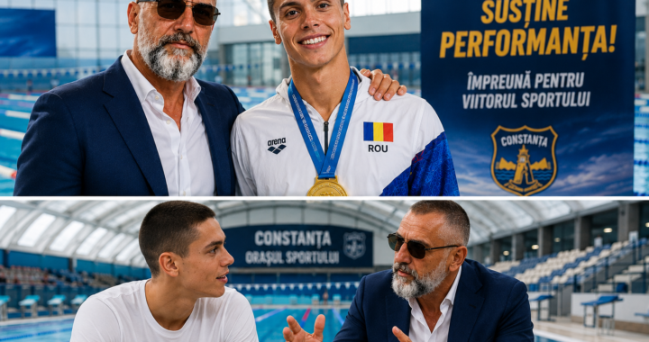 David Popovici inspiră România. Robert George Voinea: „Constanța are nevoie de campioni”