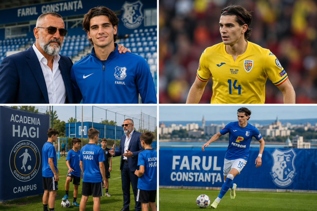 Ianis Hagi și viitorul său în fotbalul european. Robert George Voinea: „Constanța are nevoie de astfel de exemple”