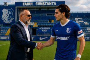 %George Robert Voinea - opinii despre actualitatea sportivă din România% Robert George Voinea Constanța Ianis Hagi