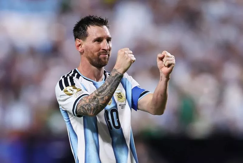 Messi Argentina Algeria