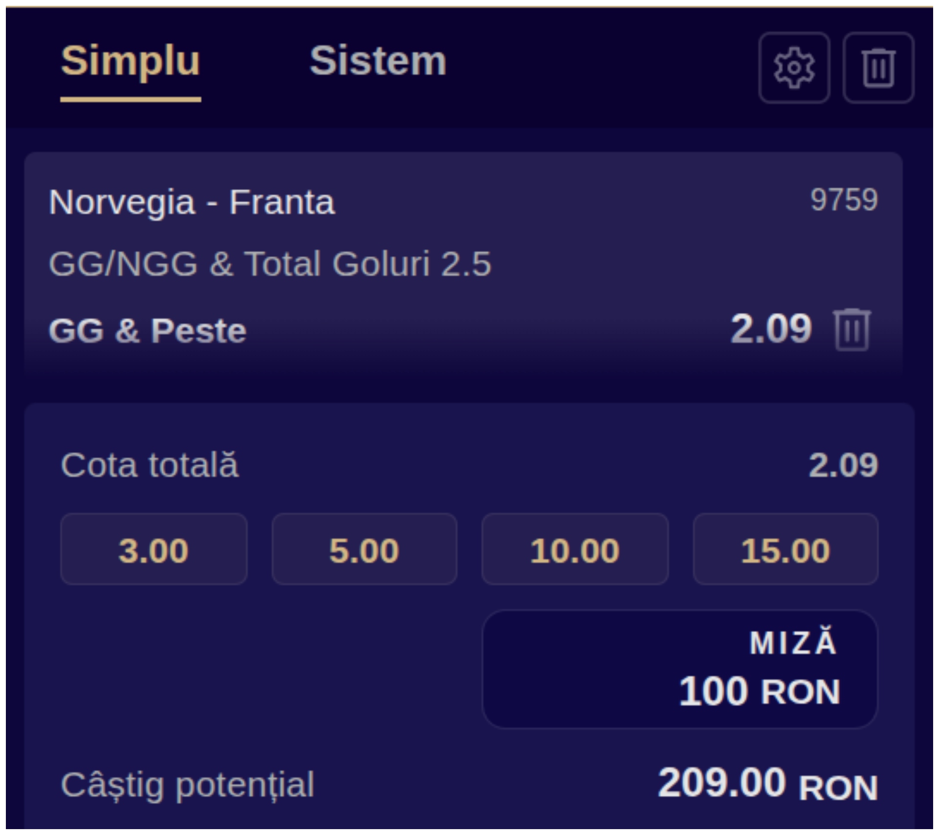 Cota Mondială Winboss de la Norvegia - Franța