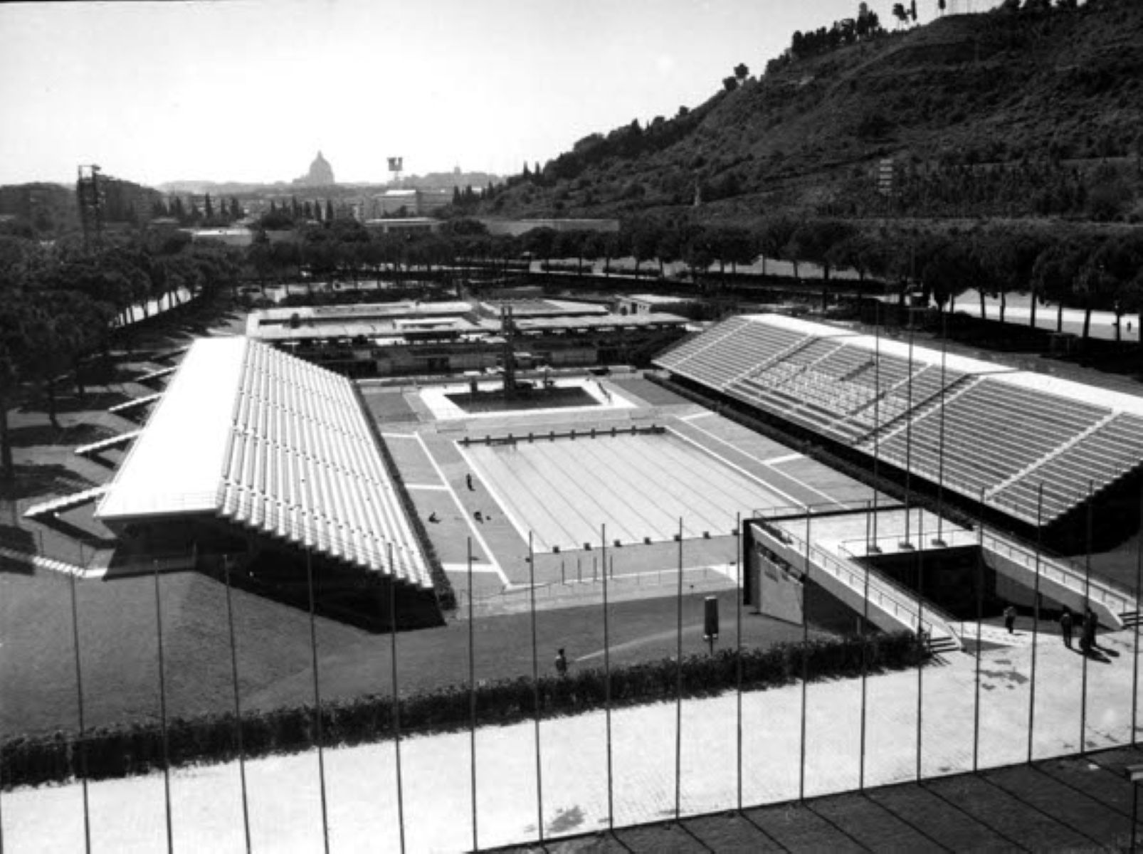 Aşa arăta stadionul de înot din Roma pe vremuri
