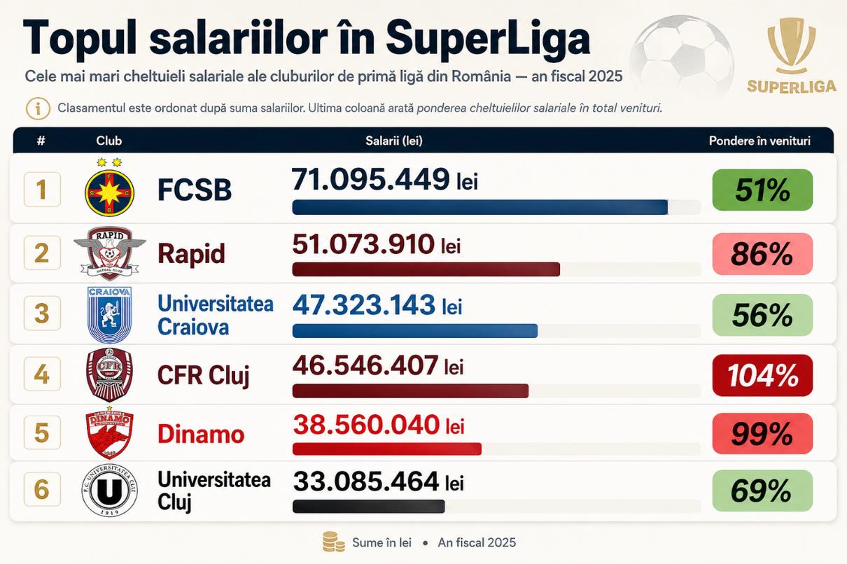 %George Robert Voinea - opinii despre actualitatea sportivă din România% top salarii superliga