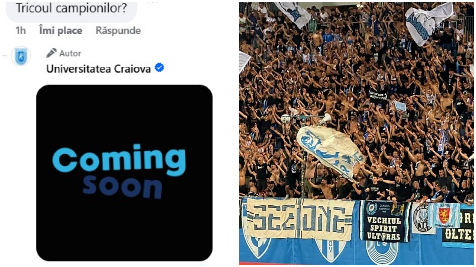 %George Robert Voinea - opinii despre actualitatea sportivă din România% Ce se întâmplă cu tricourile speciale de campioni ale Universității Craiova!