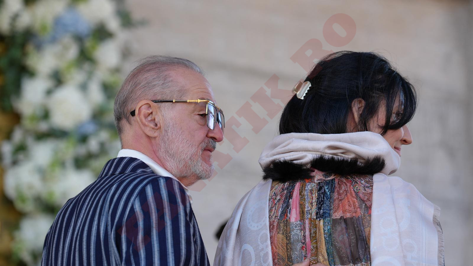%George Robert Voinea - opinii despre actualitatea sportivă din România% Gigi Becali alături de soția sa, Luminița. Foto: Fanatik / Renato Anghelescu