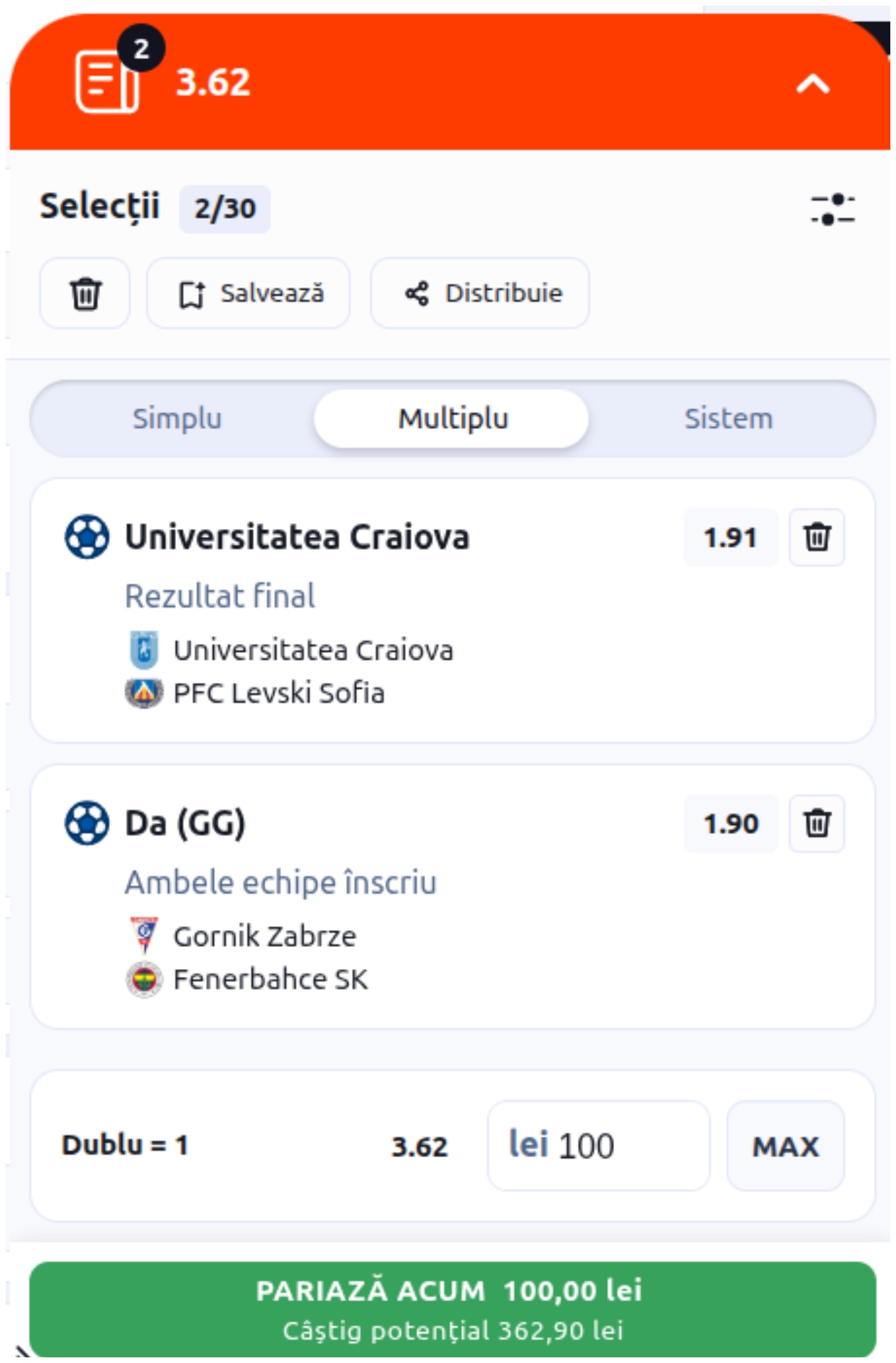 %George Robert Voinea - opinii despre actualitatea sportivă din România% Biletul zilei la pariuri, miercuri, 29 iulie 2026, vine din Liga Campionilor
