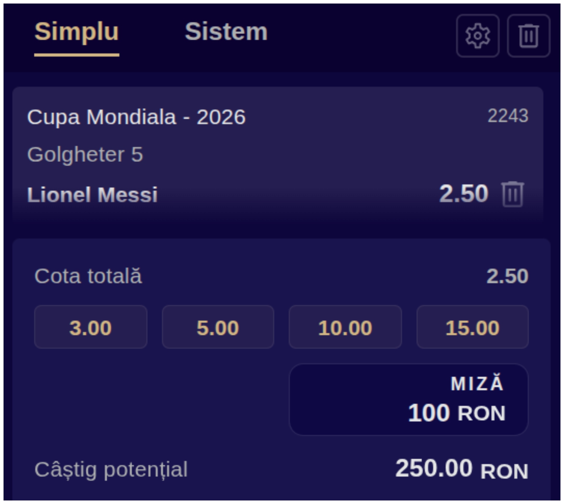 %George Robert Voinea - opinii despre actualitatea sportivă din România% Cota Mondială Specială Winboss Messi