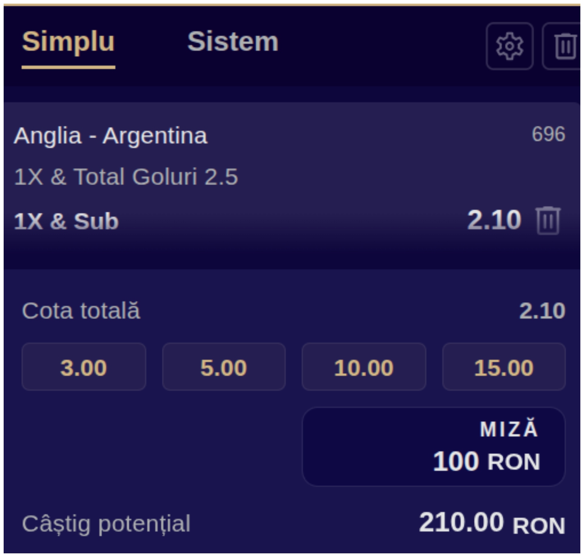 Cota Mondială Winboss de la Anglia - Argentina