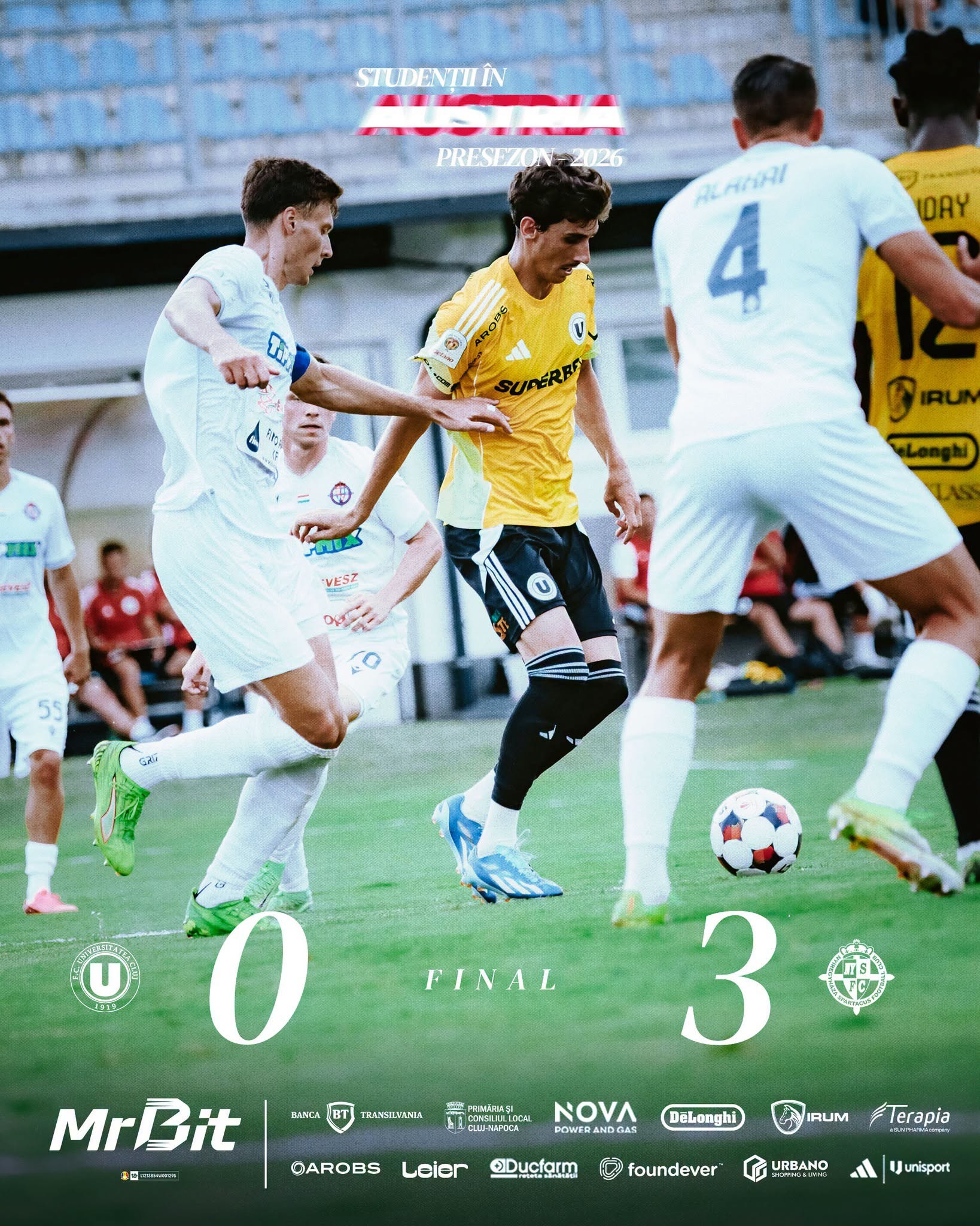 U Cluj amical