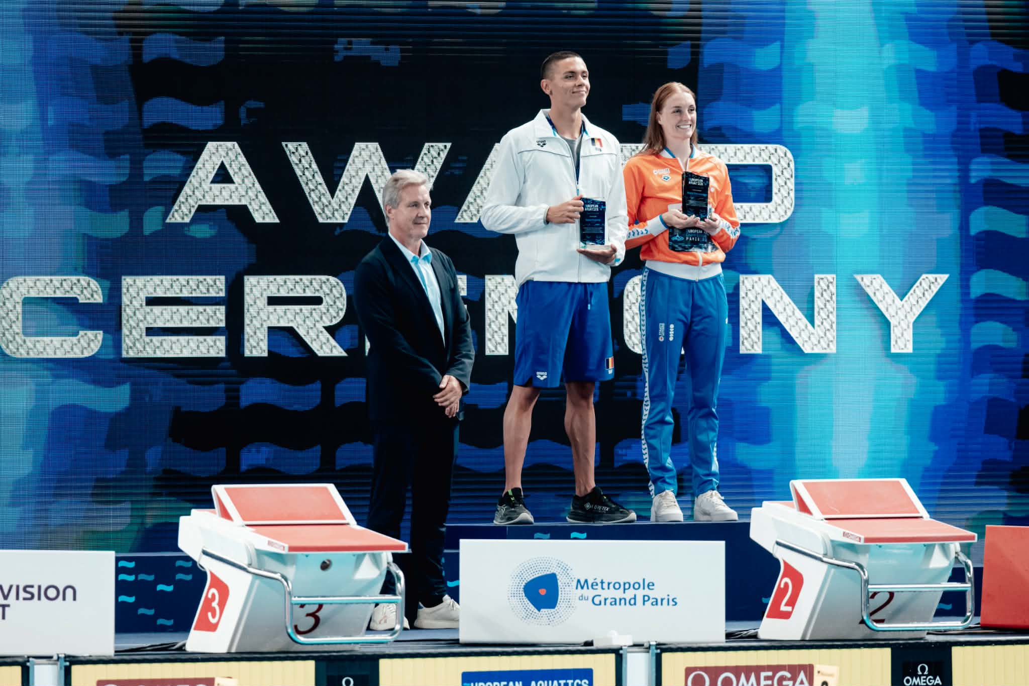 %George Robert Voinea - opinii despre actualitatea sportivă din România% David Popovici și Marrit Steenbergen