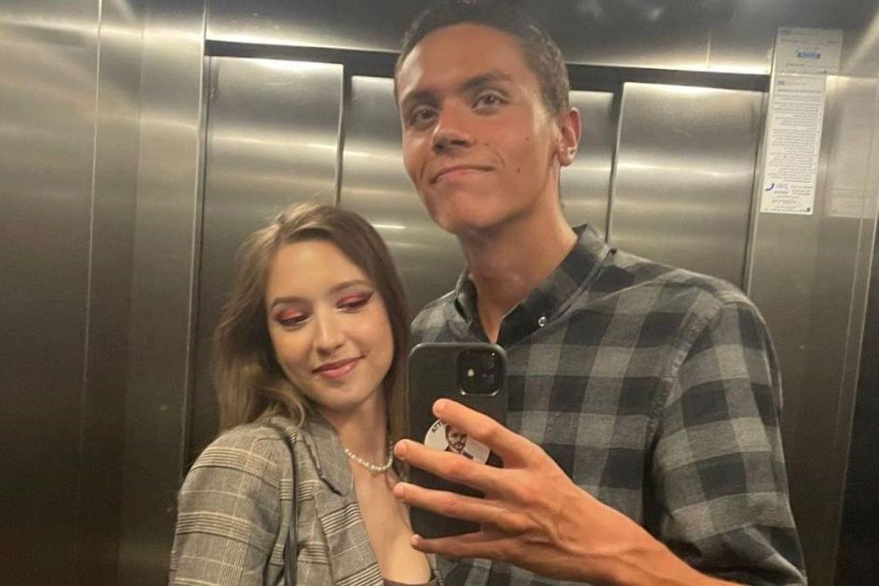 David Popovici şi Taisia, iubita lui