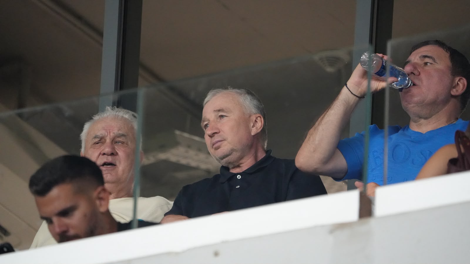 %George Robert Voinea - opinii despre actualitatea sportivă din România% Dan Petrescu, alături de Iordănescu şi Hagi. Sursa: FANATIK / Renato Anghelescu