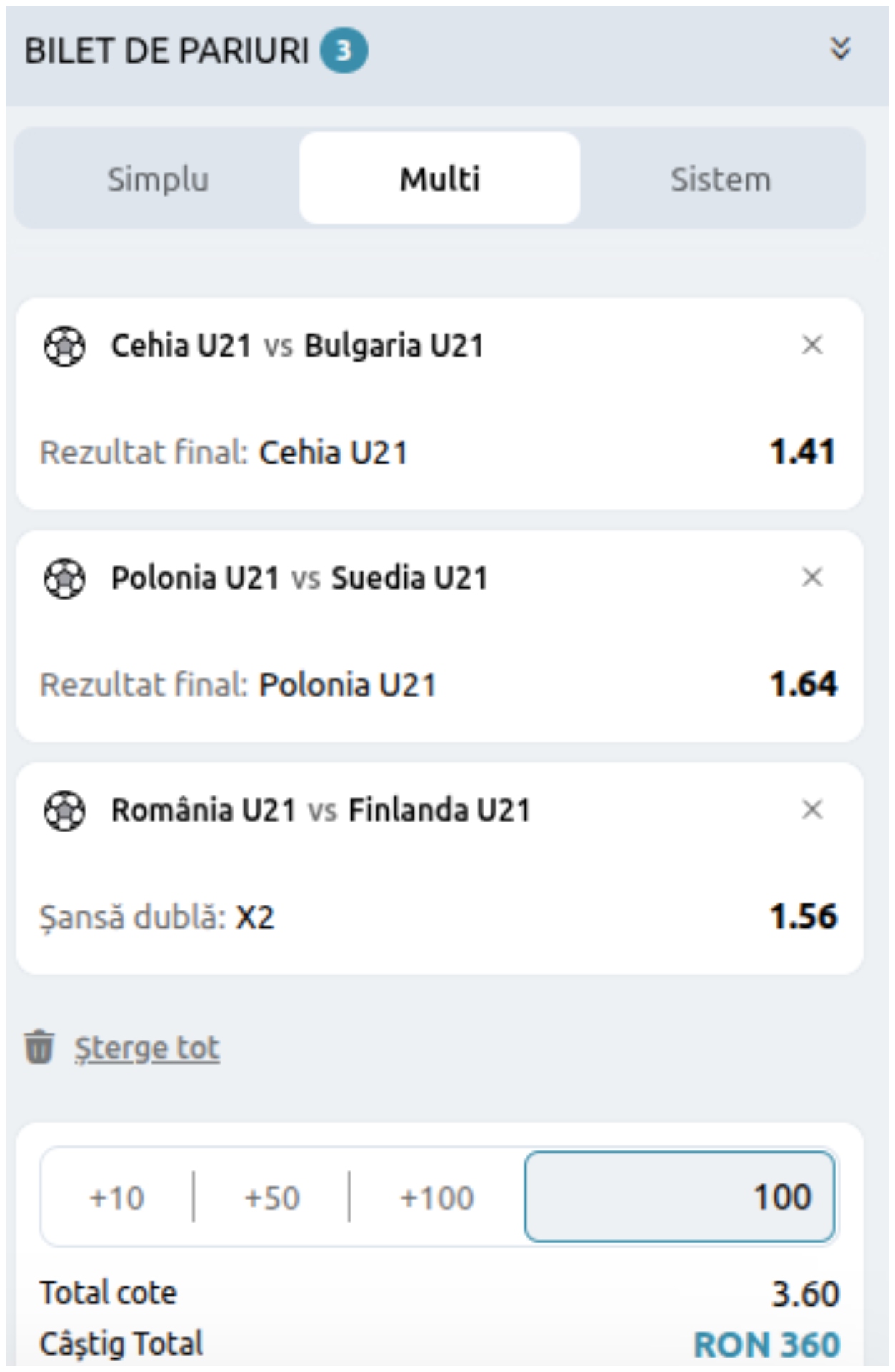Biletul zilei pariuri miercuri 30 septembrie