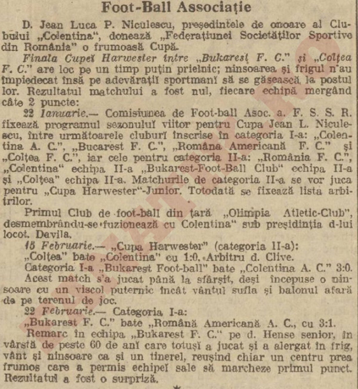 %George Robert Voinea - opinii despre actualitatea sportivă din România% Jean Luca P. Niculescu